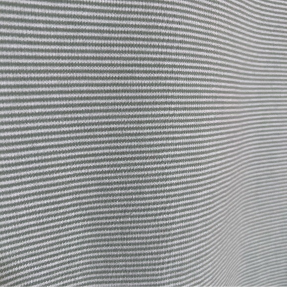 CORAL BAY 100% Cotton Striped T-Shirt with Beaded Palm Trees. Size XL - Picture 5 of 6